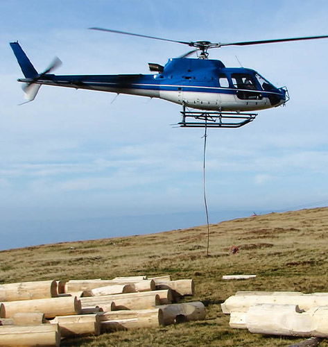 Charleston Helicopter Logging
